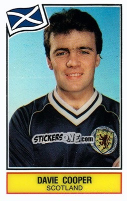 Sticker Davie Cooper - Football SuperStars n. 58 - Panini