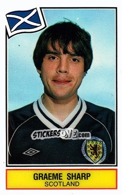 Sticker Graeme Sharp - Football SuperStars n. 60 - Panini