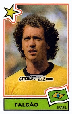 Sticker Falcão (Brasil) - Football SuperStars n. 65 - Panini