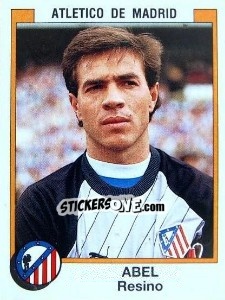 Cromo Abel Resino - Liga Spagnola 1987-1988 - Panini