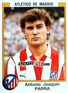 Sticker Antonio Joaquin Parra - Liga Spagnola 1987-1988 - Panini