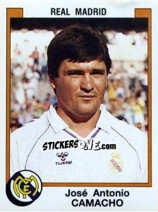 Sticker Jose Antonio Camacho - Liga Spagnola 1987-1988 - Panini