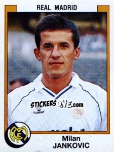 Figurina Milan Jankovic - Liga Spagnola 1987-1988 - Panini