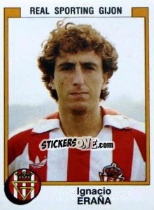 Cromo Ignacio Erana - Liga Spagnola 1987-1988 - Panini