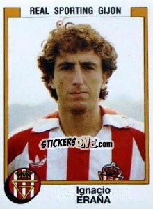 Figurina Ignacio Erana - Liga Spagnola 1987-1988 - Panini