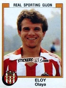 Sticker Eloy Olaya - Liga Spagnola 1987-1988 n. 342 - Panini