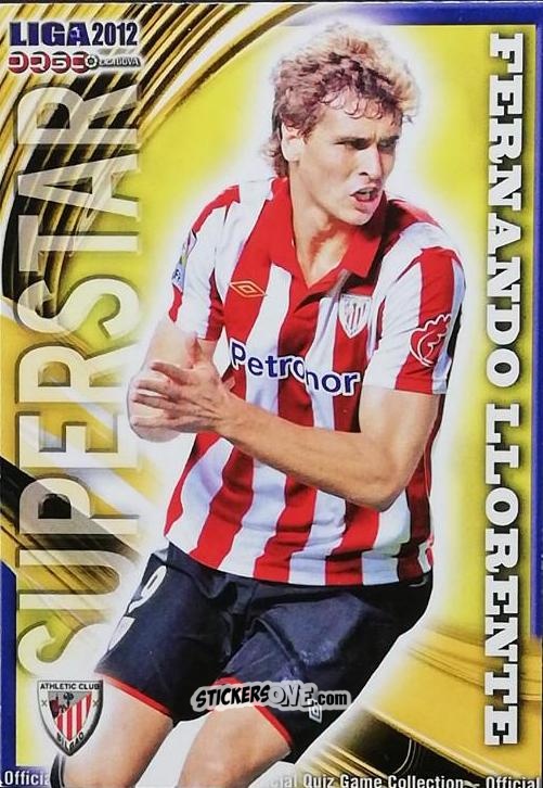Cromo Fernando Llorente - Campeonato Nacional De Liga 2011-2012 n. 162 - Mundicromo