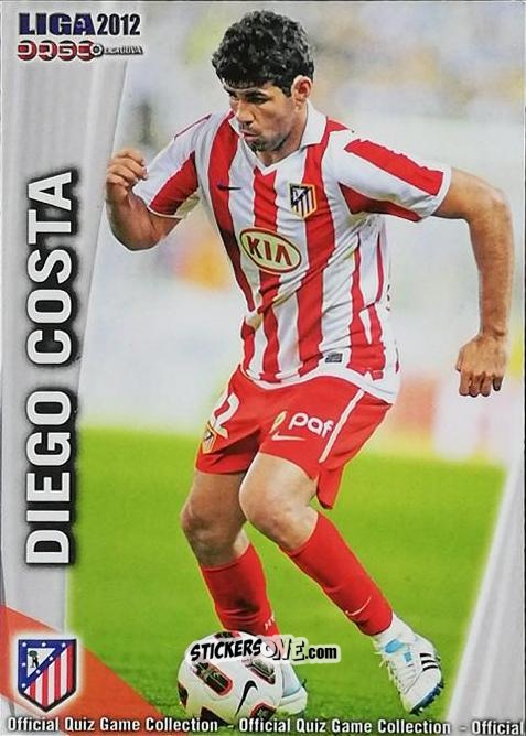 Cromo Diego Costa - Campeonato Nacional De Liga 2011-2012 n. 181 - Mundicromo