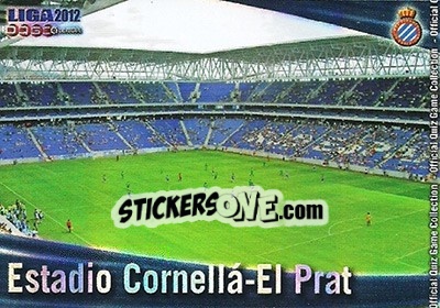 Sticker Cornellá / El Prat - Campeonato Nacional De Liga 2011-2012 - Mundicromo