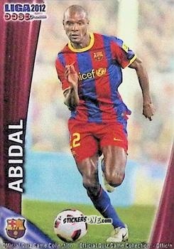 Figurina Abidal - Campeonato Nacional De Liga 2011-2012 n. 9 - Mundicromo