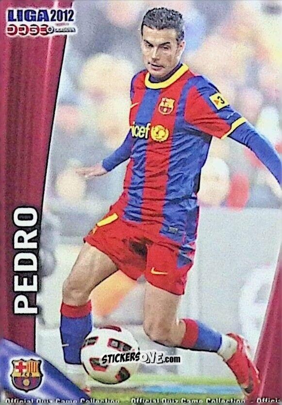 Cromo Pedro Rodríguez - Campeonato Nacional De Liga 2011-2012 n. 19 - Mundicromo