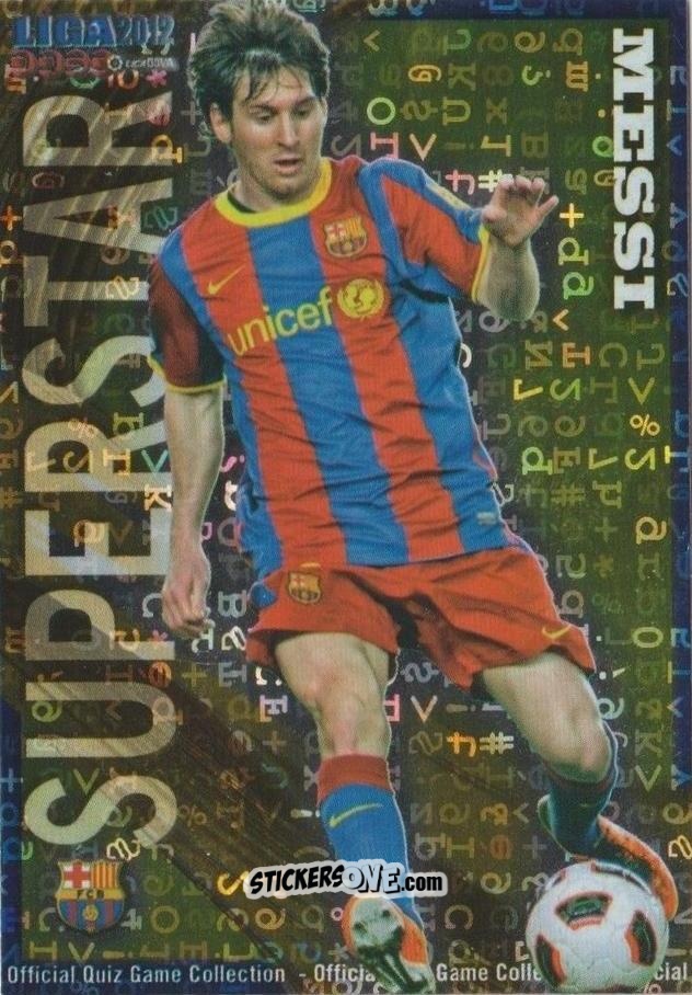 Sticker Messi - Campeonato Nacional De Liga 2011-2012 n. 26 - Mundicromo