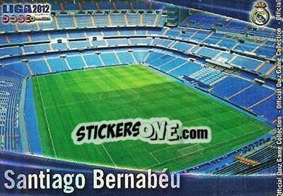 Cromo Santiago Bernabeu