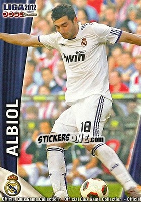 Sticker Albiol - Campeonato Nacional De Liga 2011-2012 n. 37 - Mundicromo