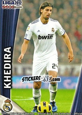 Sticker Khedira - Campeonato Nacional De Liga 2011-2012 n. 41 - Mundicromo