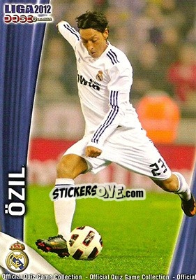 Figurina Özil - Campeonato Nacional De Liga 2011-2012 - Mundicromo