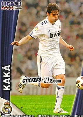Sticker Kaká - Campeonato Nacional De Liga 2011-2012 - Mundicromo