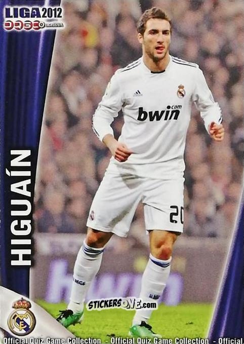 Figurina Higuaín - Campeonato Nacional De Liga 2011-2012 n. 48 - Mundicromo