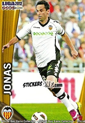 Sticker Jonás - Campeonato Nacional De Liga 2011-2012 - Mundicromo