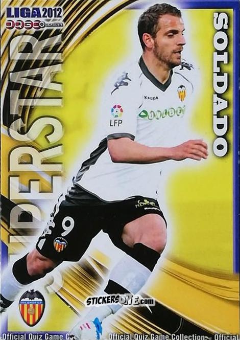 Figurina Soldado - Campeonato Nacional De Liga 2011-2012 n. 81 - Mundicromo
