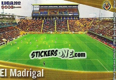 Sticker El Madrigal - Campeonato Nacional De Liga 2011-2012 n. 83 - Mundicromo