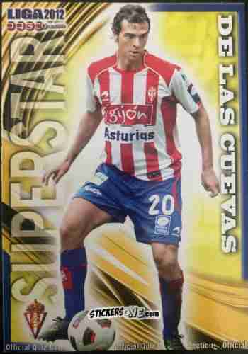 Figurina De las Cuevas - Campeonato Nacional De Liga 2011-2012 n. 268 - Mundicromo