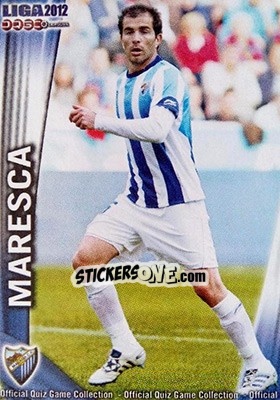 Cromo Maresca - Campeonato Nacional De Liga 2011-2012 - Mundicromo