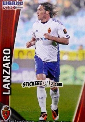 Sticker Lanzaro - Campeonato Nacional De Liga 2011-2012 - Mundicromo