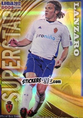 Sticker Lanzaro - Campeonato Nacional De Liga 2011-2012 - Mundicromo