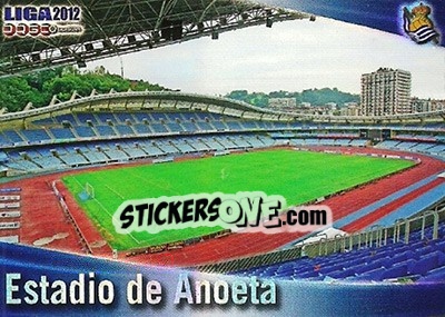 Sticker Anoeta - Campeonato Nacional De Liga 2011-2012 n. 380 - Mundicromo