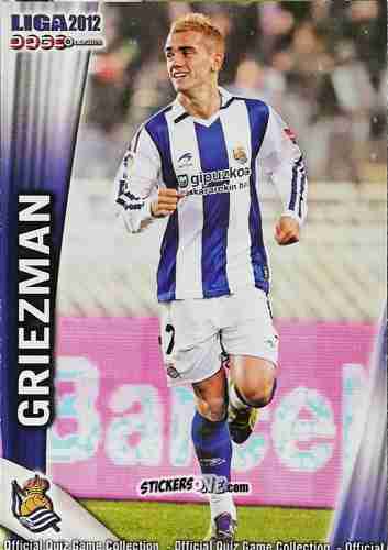 Cromo Griezmann - Campeonato Nacional De Liga 2011-2012 n. 396 - Mundicromo