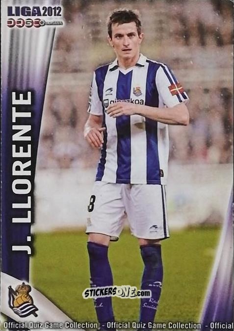 Cromo Julio Llorente - Campeonato Nacional De Liga 2011-2012 n. 398 - Mundicromo