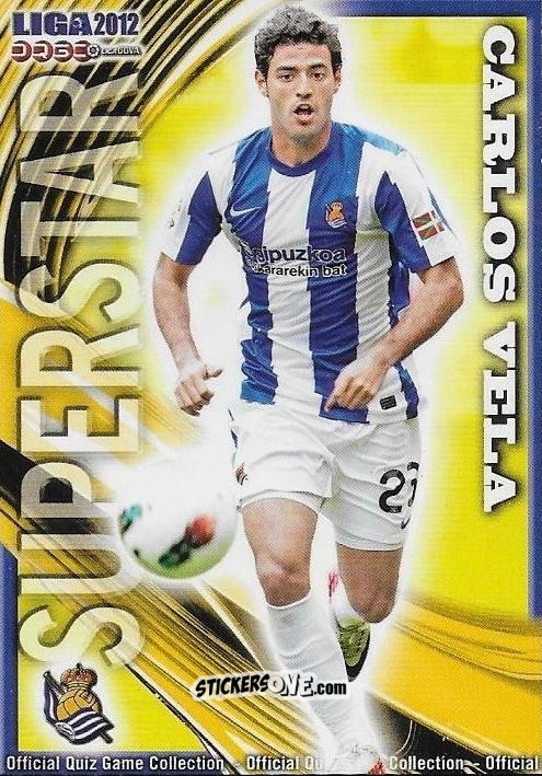 Cromo Carlos Vela - Campeonato Nacional De Liga 2011-2012 n. 402 - Mundicromo