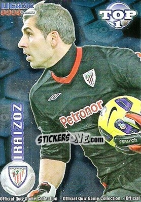 Figurina Gorka Iraizóz - Campeonato Nacional De Liga 2011-2012 - Mundicromo