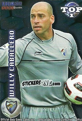 Sticker Willy Caballero - Campeonato Nacional De Liga 2011-2012 n. 546 - Mundicromo