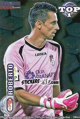 Cromo Roberto - Campeonato Nacional De Liga 2011-2012 - Mundicromo