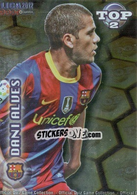 Sticker Dani Alves - Campeonato Nacional De Liga 2011-2012 n. 550 - Mundicromo