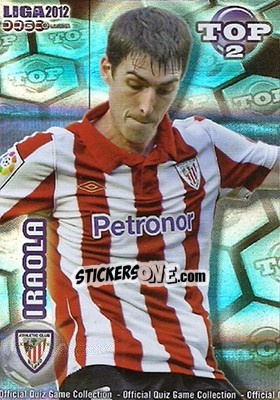 Sticker Iraola - Campeonato Nacional De Liga 2011-2012 - Mundicromo