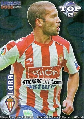 Sticker Lora - Campeonato Nacional De Liga 2011-2012 n. 555 - Mundicromo