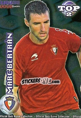 Sticker Marc Bertrán - Campeonato Nacional De Liga 2011-2012 - Mundicromo