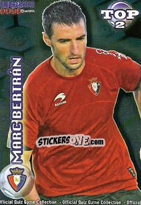 Sticker Marc Bertrán - Campeonato Nacional De Liga 2011-2012 n. 556 - Mundicromo