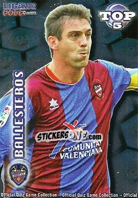 Sticker Ballesteros - Campeonato Nacional De Liga 2011-2012 n. 572 - Mundicromo