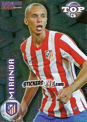 Cromo Miranda - Campeonato Nacional De Liga 2011-2012 - Mundicromo