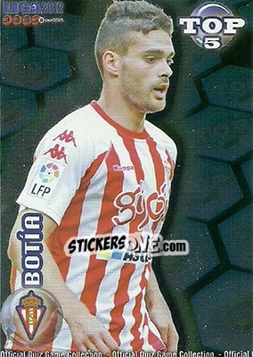 Sticker Botía - Campeonato Nacional De Liga 2011-2012 - Mundicromo