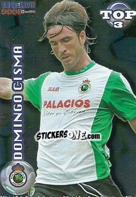 Sticker Domingo Cisma - Campeonato Nacional De Liga 2011-2012 - Mundicromo