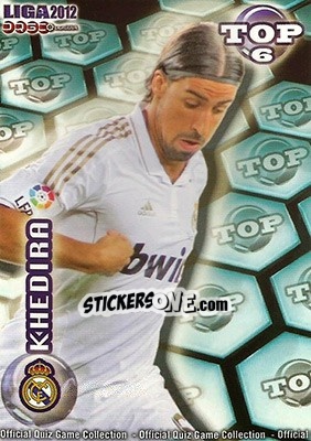 Sticker Khedira - Campeonato Nacional De Liga 2011-2012 n. 587 - Mundicromo