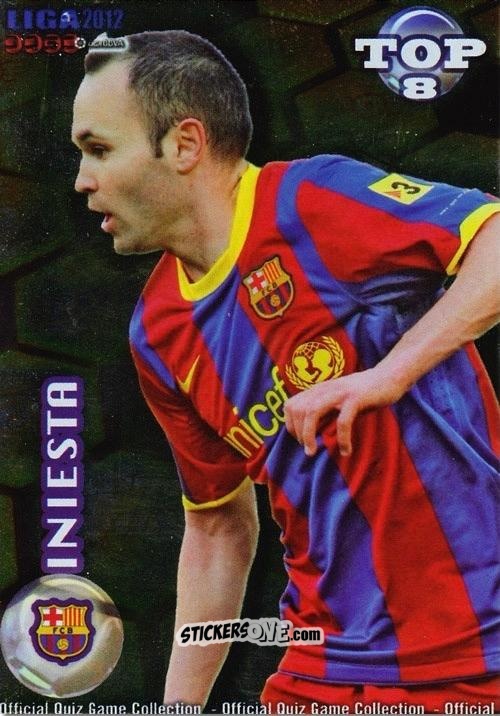 Figurina Iniesta - Campeonato Nacional De Liga 2011-2012 n. 604 - Mundicromo
