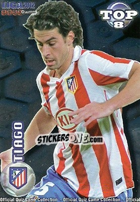 Sticker Tiago Mendes - Campeonato Nacional De Liga 2011-2012 n. 609 - Mundicromo