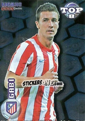 Sticker Gabi - Campeonato Nacional De Liga 2011-2012 n. 611 - Mundicromo