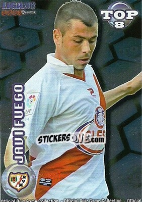 Sticker Javi Fuego - Campeonato Nacional De Liga 2011-2012 n. 612 - Mundicromo